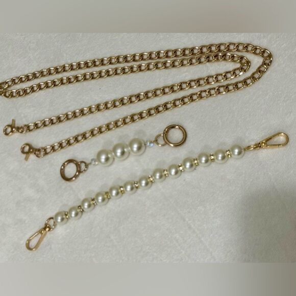 Handmade Real Mongolian Lamb Fur Kisslock Wristlet/Crossbody & 2 Chain Styles - Picture 14 of 15